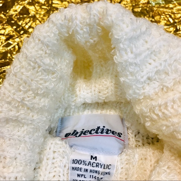 Vintage 80’s-90’s Objective Sweater - Picture 3 of 3